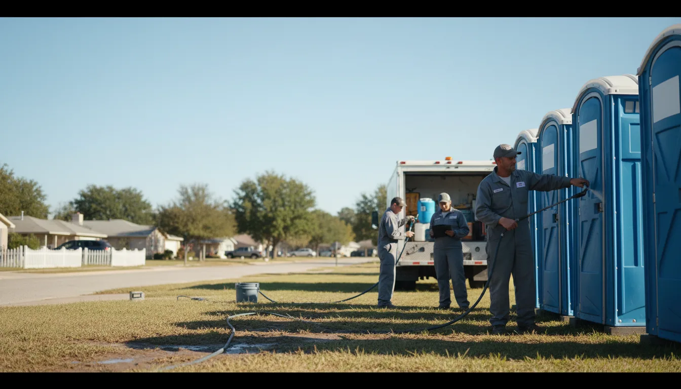 Long-Term Portable Toilet Rental in La Motte, IA near me
